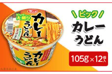 3823 マイフレンド ビック カレーうどん 105g×12個入【大黒食品工業】