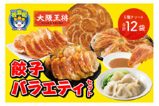 大阪王将 餃子バラエティセット(5種アソート)計12袋