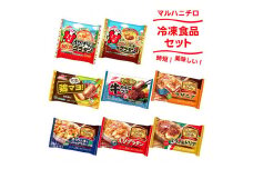 大泉町 マルハニチロ冷凍食品8点セット｜冷凍食品 惣菜 お弁当 グラタン ラザニア ドリア ハンバーグ 人気 レンチン 時短 レンジ調理 おかず 簡単調理