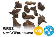 塊状流木 SSサイズ（約10～15cm）10個