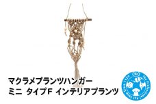 マクラメプランツハンガー ミニ タイプF インテリアプランツ