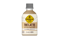 ジョージア ザ・ラテ ダブルミルクラテ280ml×24本×2ケース　【11100-0964】