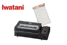 イワタニ カセットガス炉ばた焼器 炙りやII+焼網2枚　【11100-0943】