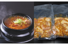 【牛国屋】おつまみセット/ 味付けホルモン300g 牛すじ煮込み2袋　【11100-1339】
