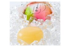 大久保白桃ゼリー7個入 ／ 冷菓 もも スイーツ 埼玉県