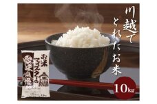 川越でとれたお米　10kg ／ 白米 こしひかり 彩のきずな 彩のかがやき ３種類ブレンド米　埼玉県