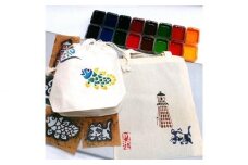 型友禅染色体験　おひとり様 ／ チケット 伝統工芸 バッグ 埼玉県