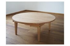 胡桃のちゃぶ台 直径76cm ／ ローテーブル 国産材 折り畳み【UMEBACHI FURNITURE】