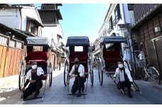 川越人力車いつき屋　おひとり様３０分貸切引換券 ／ 乗車チケット 観光 散策 お寺巡り 埼玉県