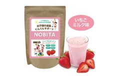 NOBITA(ノビタ)ソイプロテイン　イチゴミルク味 ／ 栄養素 飲みやすい 手軽 埼玉県