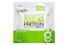 最高級グラスフェッドホエイプロテイン使用。GoCLN(ゴークリーン）自然派ホエイプロテイン 1kg ＜プレーン味＞