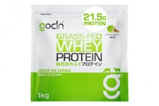 最高級グラスフェッドホエイプロテイン使用。GoCLN(ゴークリーン）自然派ホエイプロテイン 1kg ＜抹茶味＞