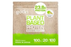 最高級植物性プロテイン使用。GoCLN(ゴークリーン）ビーガンプロテイン 600g　有機抹茶味