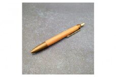 Baton Dor　欅（けやき）木軸ペン・ノック式ボールペン　スペシャルエディション【渋茶團十郎】