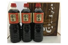 丸大豆仕込み醤油（1L×3本）