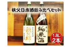 No.444 秩父日本酒飲み比べセット ／ 純米酒 定番 詰合せ 送料無料 埼玉県