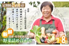 ＜3ヵ月定期便＞旬の野菜詰め合わせ7種~8種 | 野菜 定期便 季節の野菜 旬の野菜 新鮮野菜 産地直送 栽培期間中農薬不使用 有機 オーガニック フレッシュ セット 詰め合わせ サラダ 料理 炒め物 煮物 スムージー 旬 おいしい 安全 安心 お取り寄せ ギフト おすすめ 3回 6回 12回 世界農業遺産 埼玉県 所沢市