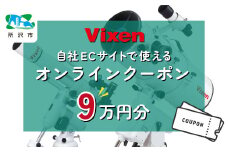ビクセン オンラインストア クーポン券 9万円分 | クーポン 双眼鏡 望遠鏡 天体 天体望遠鏡 天体観察 月 月面 星 星空 星雲 星団 星座 宇宙 天文 趣味 宙 宙ガール 人気 おすすめ ビクセン Vixen 埼玉県 所沢市