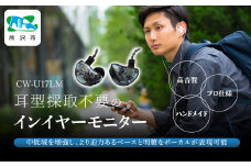 カナルワークス ユニバーサルIEM CW-U17LM | イヤホン インイヤーモニター IEM ユニバーサルIEM ハンドメイド 音楽鑑賞 オーディオ ミュージシャン エンジニア 音響 モニタリング プロ仕様 ポップス ロック アニソン クラシックジャズ 埼玉県 所沢市