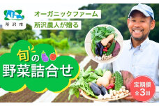 ＜3ヵ月定期便＞野菜 詰め合わせ (7～8種) | 野菜 野菜詰合せ 野菜セット 詰め合わせ 詰合せ セット おいしい おすすめ プレゼント ギフト お取り寄せ オーガニックファーム所沢農人 埼玉県 所沢市