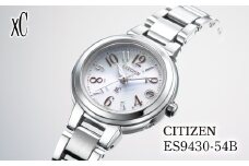 CITIZEN xC basic collection ES9430-54B | シチズン citizen クロスシー 腕時計 時計 正規品 レディース ビジネス スーツ カジュアル フォーマル 贈答 贈答用 ギフト プレゼント 母の日 国内製造 国産 電波 ソーラー エコドライブ サファイアガラス ステンレス 10気圧防水 防水 埼玉県 所沢市
