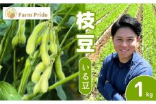 枝豆 1kg | 枝豆 えだまめ エダマメ 豆 いる豆 おつまみ 野菜 産地直送 株式会社farmpride 埼玉県 所沢市