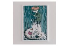 MOOMINVALLEY PARK ファブリックパネルMサイズ（スナフキン＆ミイ）[52211015]