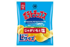 湖池屋のLサイズポテトチップスじゃがいもと塩112ｇ×12袋　ポテトチップス ポテチ じゃがいも 湖池屋 おやつ お菓子 スナック菓子 