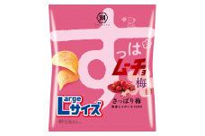 湖池屋のLサイズすっぱムーチョさっぱり梅　108ｇ×12袋　ポテトチップス ポテチ じゃがいも 湖池屋 おやつ お菓子 スナック菓子 