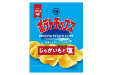湖池屋　ポテトチップスじゃがいもと塩　27g×24袋　ポテトチップス ポテチ ポテト ポテトチップ じゃがいもと塩 じゃがいも 湖池屋 おやつ お菓子 スナック菓子 