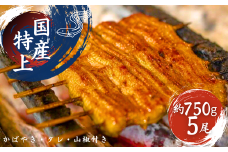 加須の名店うなぎ荒川の『国産特上うなぎ蒲焼 』　（5尾）　【うなぎ】