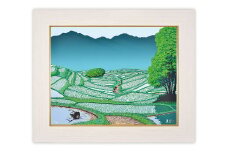 「春水」【 版画 額付 日本版画会 小暮真望 東松山 埼玉県 芸術 美術 風景 自然 送料無料 埼玉県 東松山 バージョン 美しい ギャラリー アーティスト アート ART 芸術 デザイン インテリア 絵画 限定版 芸術品 オリジナル 香川県 小豆島 瀬戸内の詩 平野 春 田 】