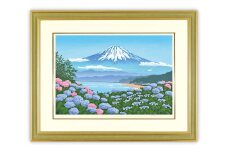 「映花」【 版画 額付 小川手漉和紙 小暮真望 東松山 埼玉県 芸術 美術 風景 自然 送料無料 埼玉県 東松山 バージョン 美しい ギャラリー アーティスト アート 芸術 デザイン インテリア 絵画 限定版 芸術品 オリジナル  】