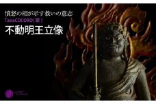 TanaCOCORO[掌] 不動明王立像 | 仏像 守護神 風水 金運 開運 厄除け 本格 仏教 高級 アート デザイン お守り 縁起物 美術 インテリア雑貨 プレミアム 置物 家庭用 東松山イスム 仏像フィギュア インテリア仏像 株式会社MORITA 埼玉県 東松山市