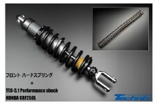 BR001-1 TGR パフォーマンスショック TEC-3.1とTGR フロントハードスプリングのセット for CRF250L（2013年～2020年式）