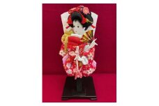 AR002-1 押絵羽子板　女物13号(約39cm)　飾り台付き