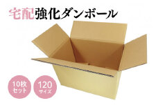 ダンボール 宅配 120サイズ 強化ダンボール10枚セット(CX009)