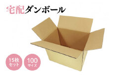 ダンボール 宅配 100サイズ 15枚セット(CX003)