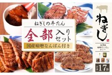ねぎしの牛たん全部入りセット 17袋 | ねぎし 牛たん しろたん 牛肉 肉 ブラッキー がんこちゃん 味噌なんばん 味付けとろろ 鉄板焼き 冷凍 株式会社ねぎしフードサービス通信販売店 埼玉県 狭山市