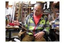 釣り 釣り竿　オーダーメイドルアーロッド（ロッド本体塗装） 渡辺雄三氏製作