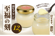 プリン 12個 セット 至福の刻 小瓶入り 冷凍 おしゃれ スイーツ デザート おやつ 洋菓子 ギフト 贈り物 土産 プレゼント 子供 新鮮 羽生プリン 埼玉県 羽生市