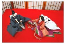 No.320 大島紬雛人形単品［森田人形製作］ひな人形　雛人形