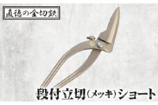 No.294 段付立切（メッキ）ショート【直徳】