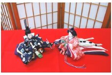 No.283 ふくふくびな（福幅びな）・春の花［森田人形製作］ひな人形　雛人形  
