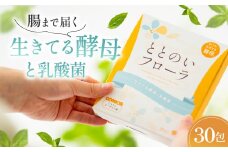 No.503 ととのいフローラ　生きてる酵母と乳酸菌 ／ 乳酸菌不足解消 キレイ スッキリ 着色料不使用 保存料不使用 埼玉県