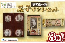 【一万円札発行記念】渋沢栄一　菓子ギフトセット　【11218-0272】