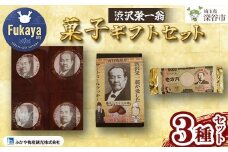 【一万円札発行記念】渋沢栄一　菓子ギフトセット　【11218-0272】