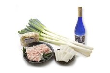 深谷名物 新戒ねぎ＆むさし麦豚のねぎしゃぶ鍋セット　【11218-0417】