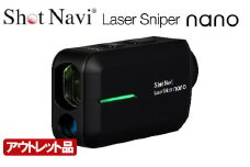【アウトレット品】Shot Navi Laser Sniper nano（ショットナビ レーザースナイパー ナノ）＜カラー：ブラック＞　【11218-0503】