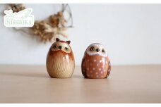 木工品【フクロウ・ミミズク】　工房西岡　【11218-0590】